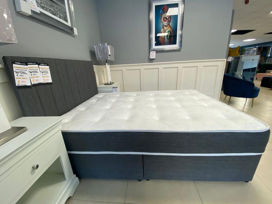 Perfect Sleep King Bedframe with Mattress