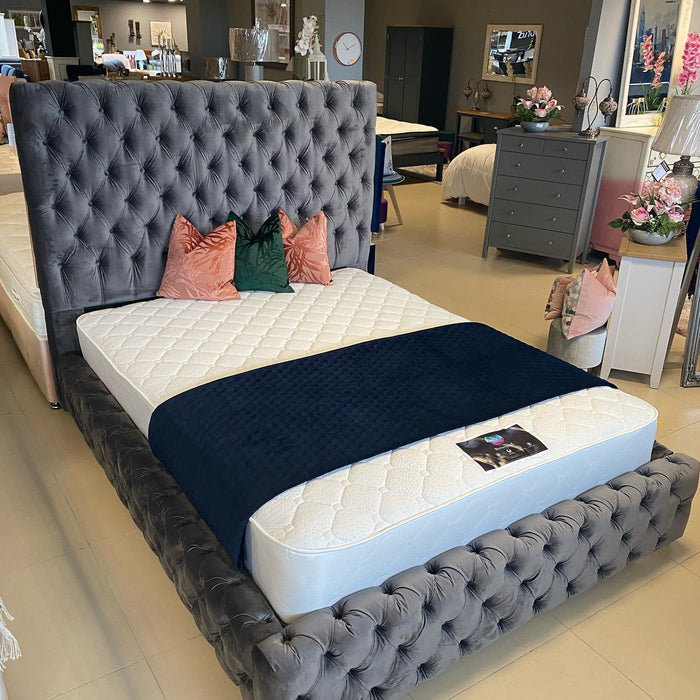 Elizabeth Super King Bed | Grey