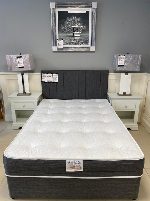 Perfect Sleep King Bedframe with Mattress