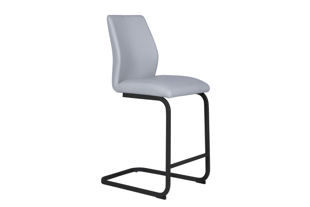 Alton Bar Chair | Silver