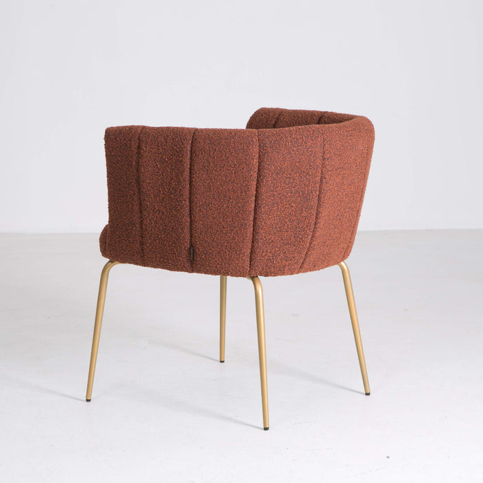 Boucle Caramel Chair