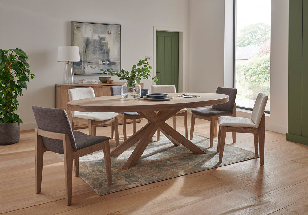 Freesia - Oval Dining Table