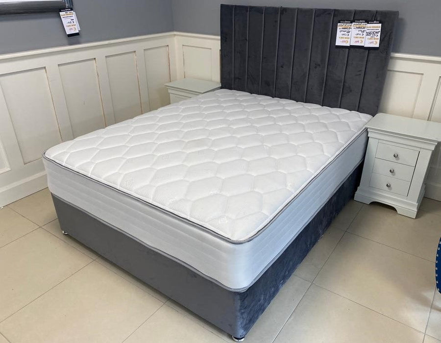 Riviera King Bedframe with Mattress