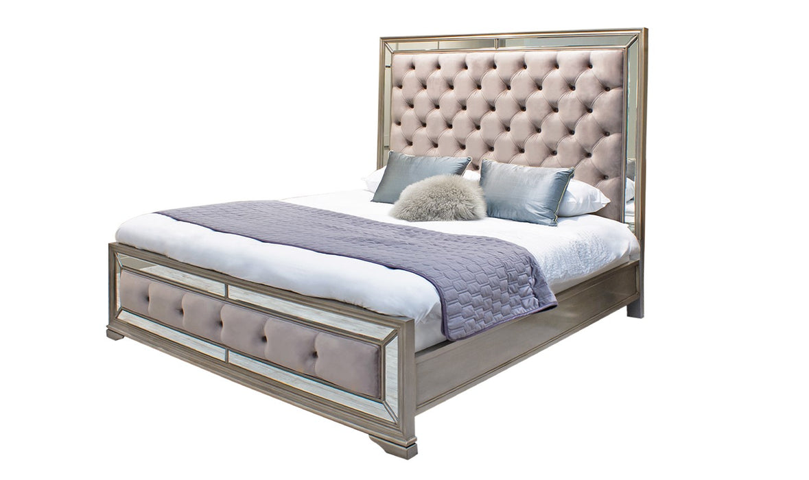 Weah Super King Bedframe | Taupe