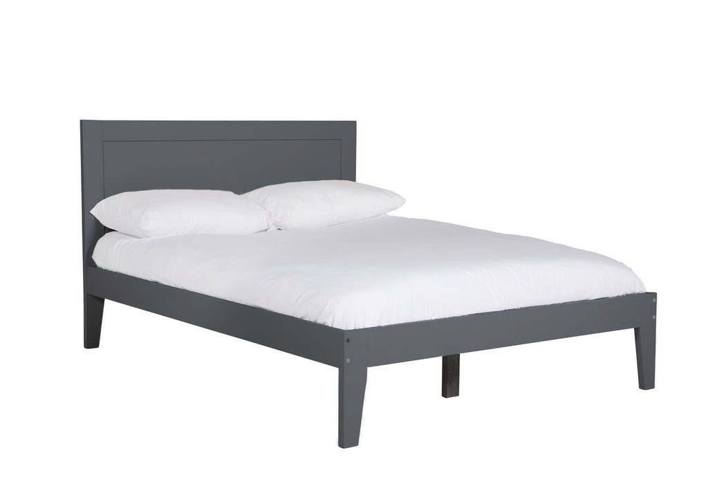 Shelby Double Bed Frame | Dark Grey