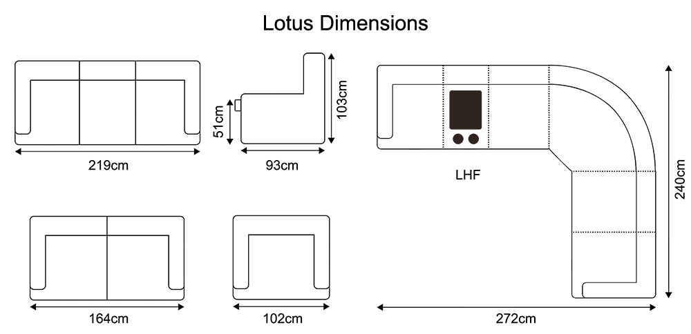 Kerry 3-1-1 Sofa Set