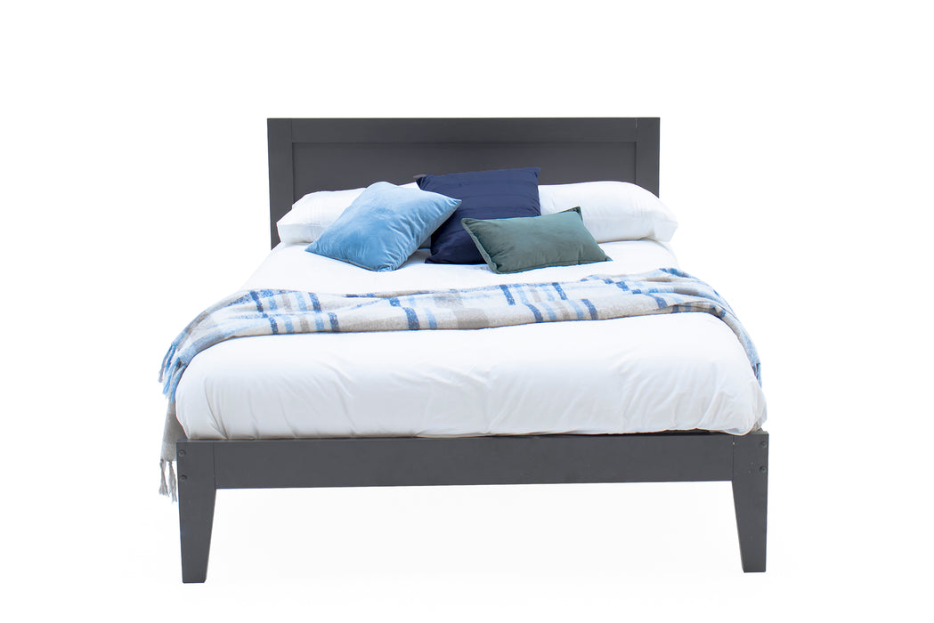 Shelby Double Bed Frame | Dark Grey