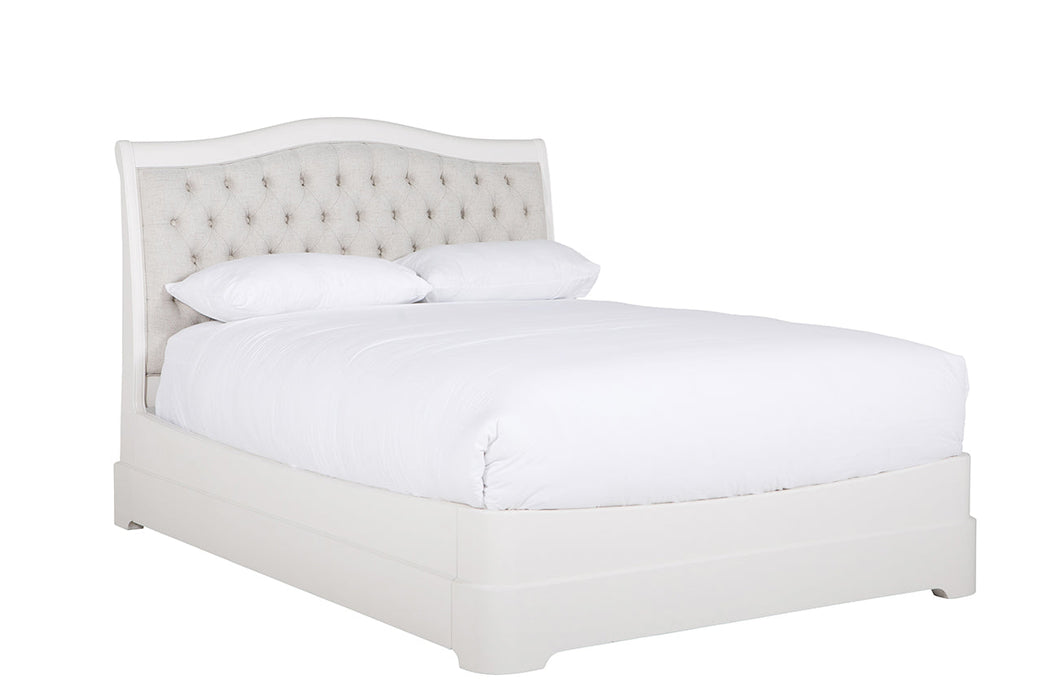 Maddison Super King Bedframe | Bone