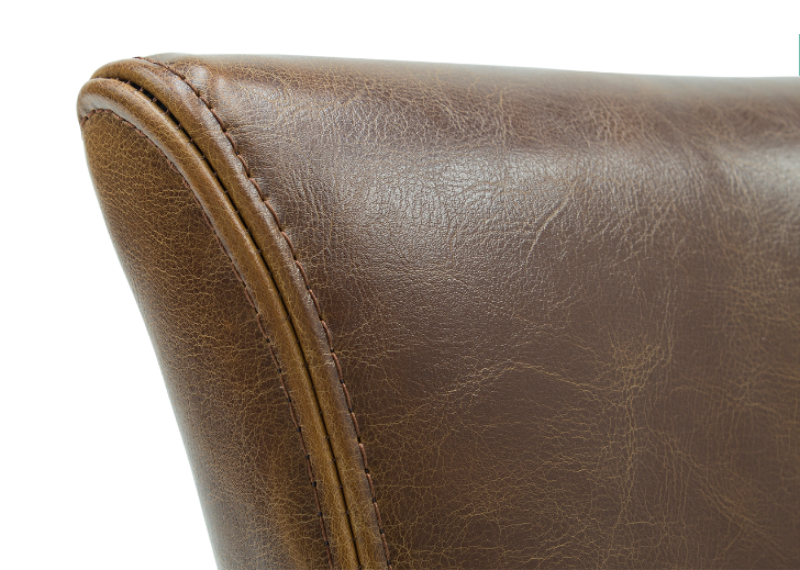 Davina Dining Chair Leather | Tan Brown