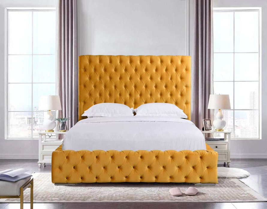 Elizabeth | Double Bed | Mustard