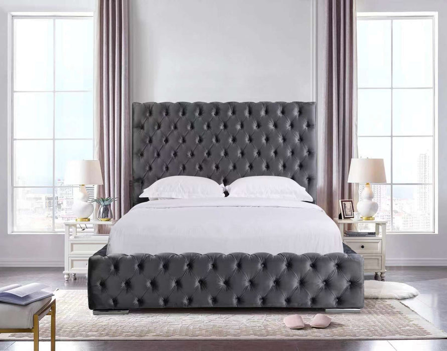 Elizabeth Super King Bed | Grey