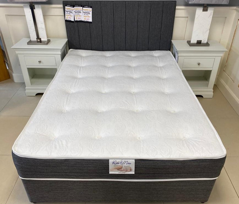 Perfect Sleep King Bedframe with Mattress