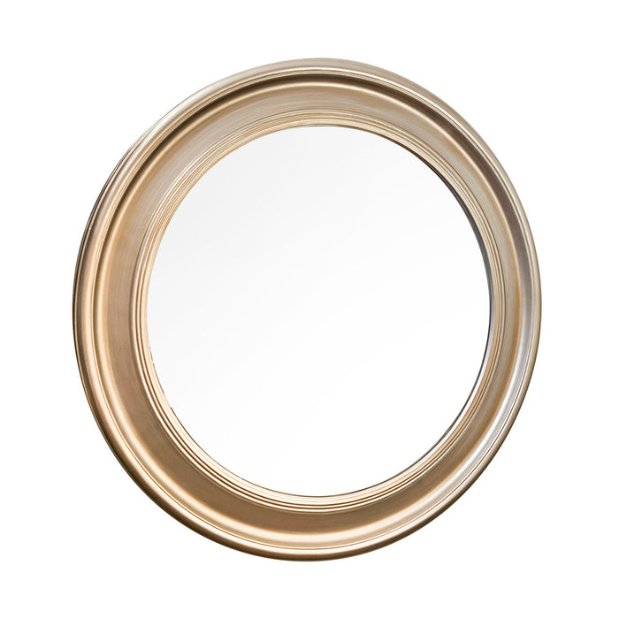 Maci Round Mirror Champagne 90cm