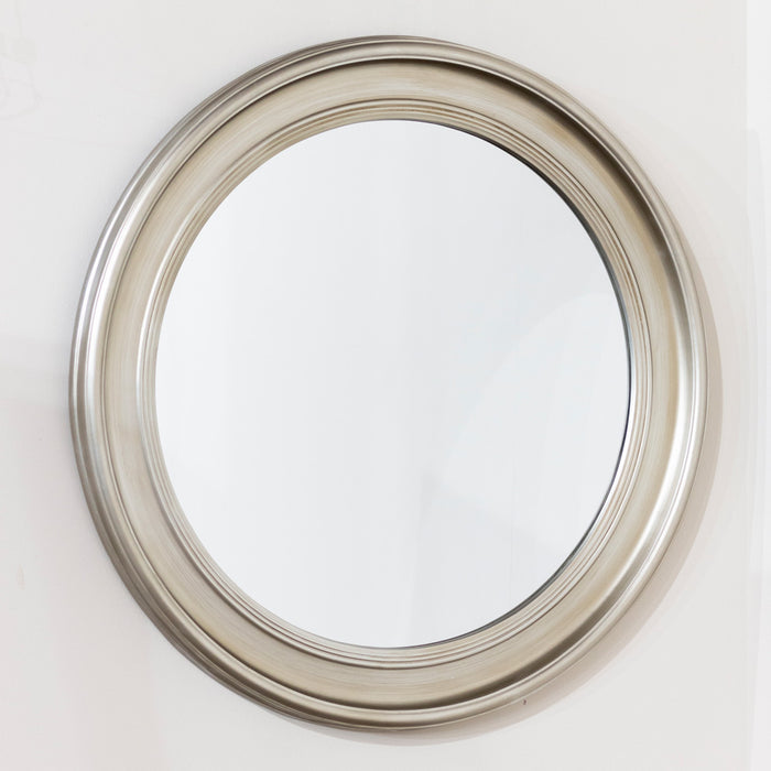 Maci Round Mirror Champagne 90cm