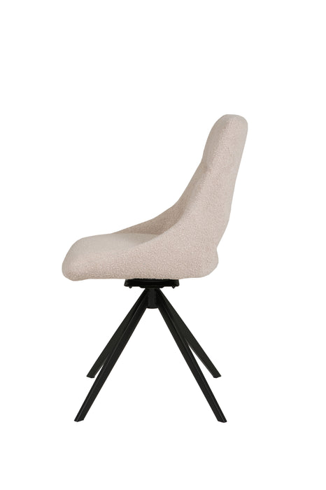 Beverly Swivel Chair | Cream