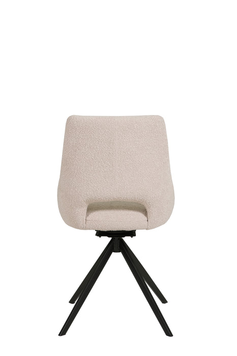 Beverly Swivel Chair | Cream