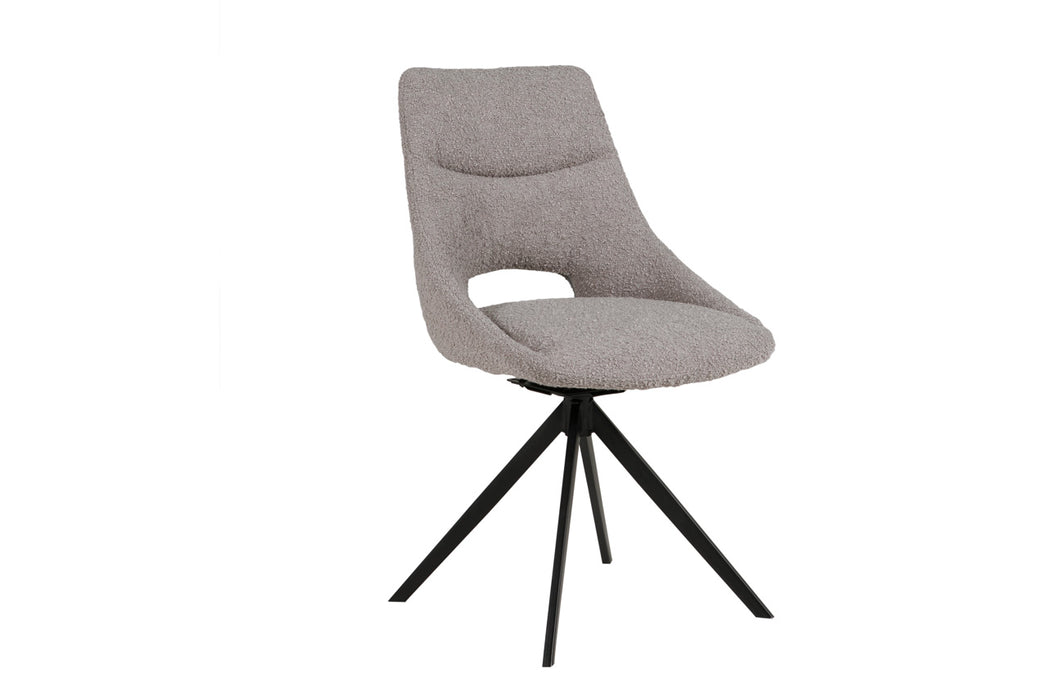 Beverly Swivel Chair | Grey