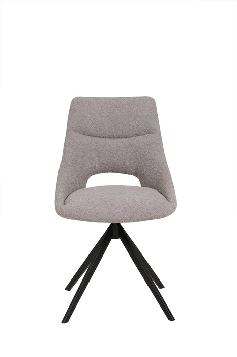 Beverly Swivel Chair | Grey