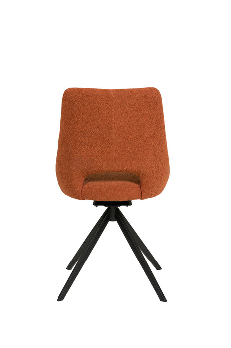 Beverly Swivel Chair | Rust