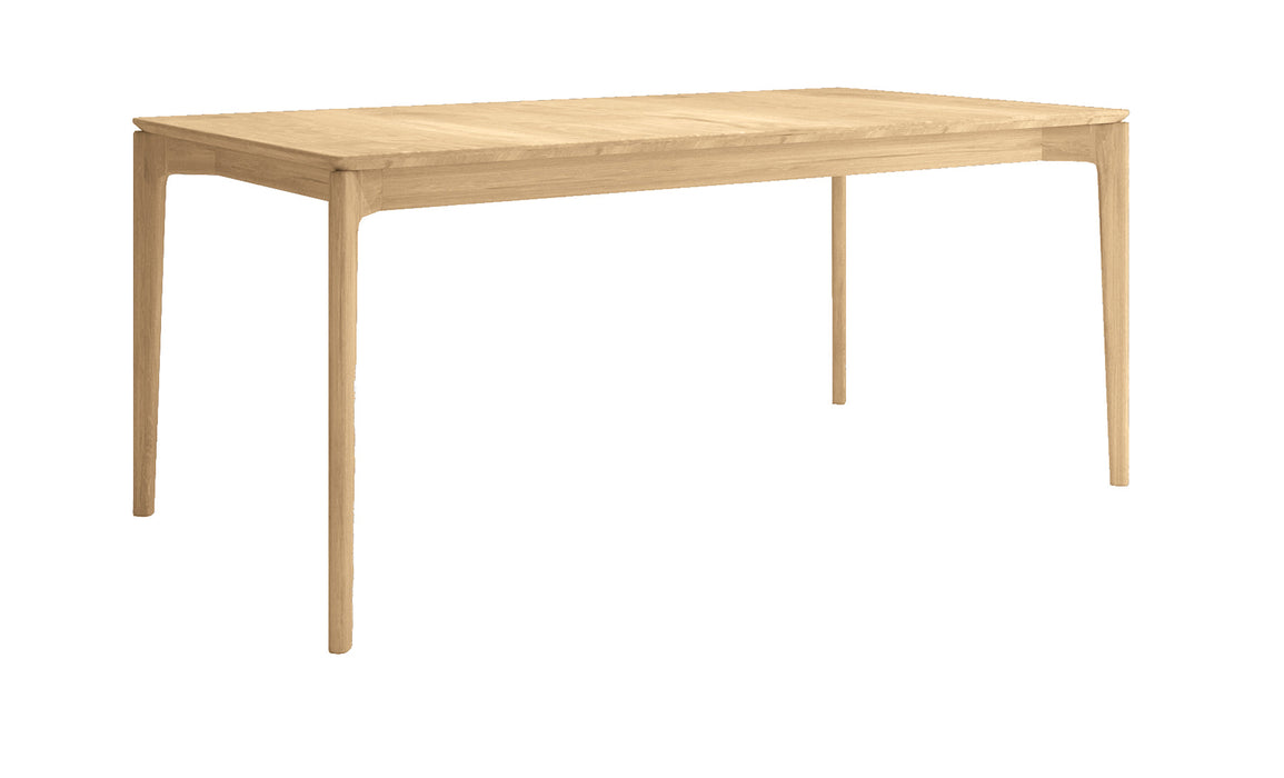 Ruby Oak Dining Table 1650 Extending