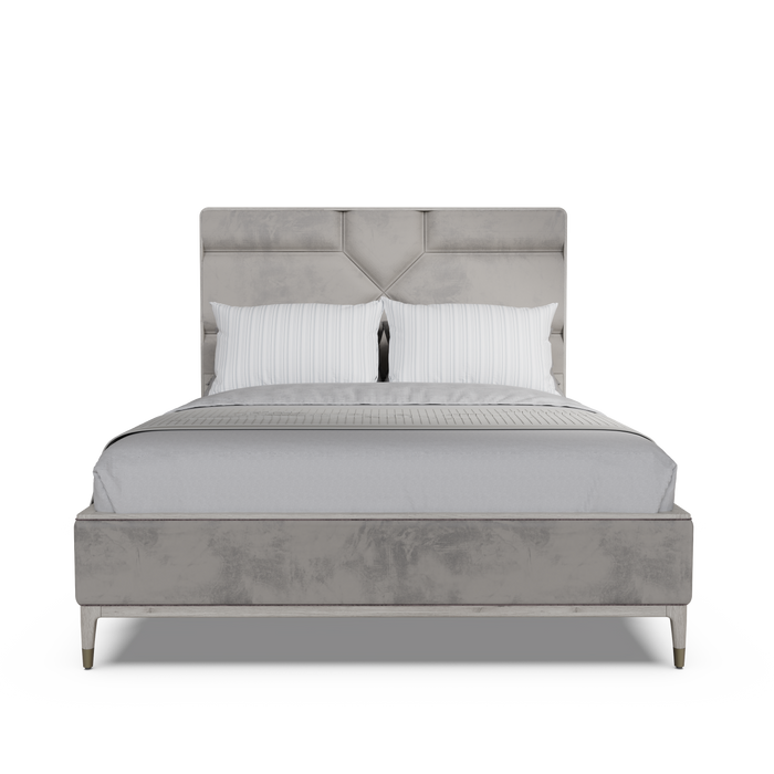 Isabella King Bed Frame | Stone