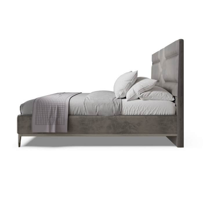 Isabella King Bed Frame | Stone