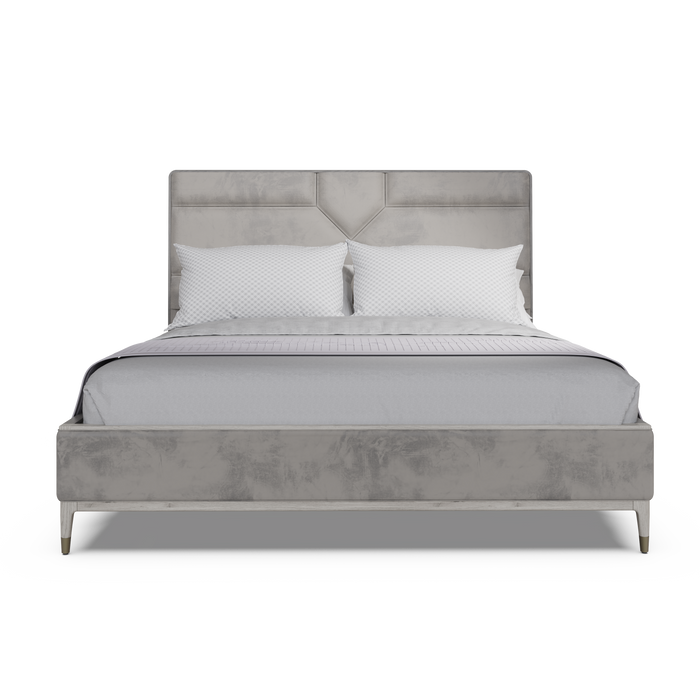 Isabella King Bed Frame | Stone