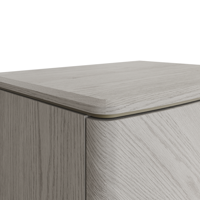 Isabella Tall Chest 5 Drawer | Stone