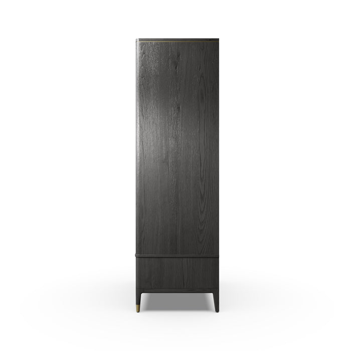 Isabella 2 Door Wardrobe | Ebony