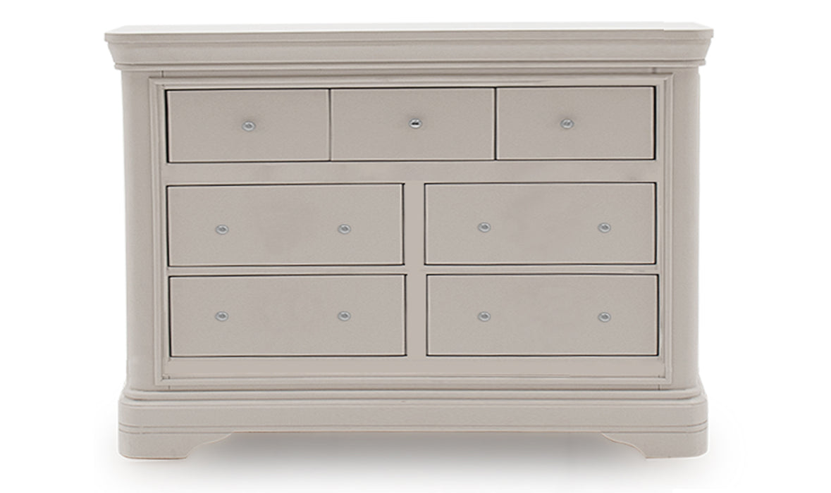 Camen Dressing Chest 7 Drawer | Taupe