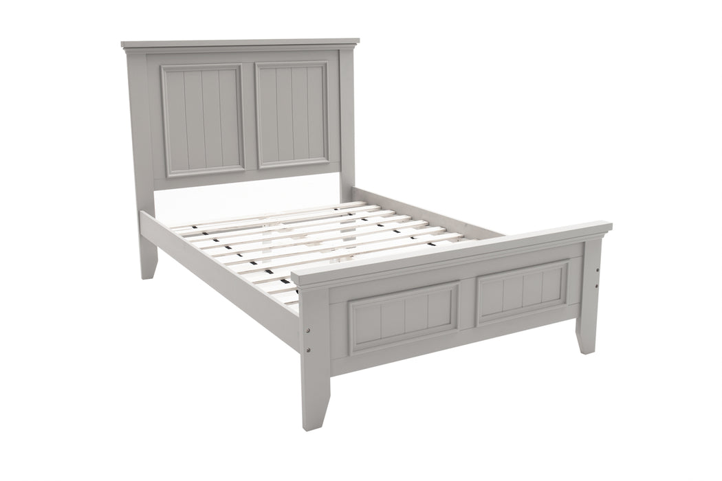 Everly Panelled Double Bed Frame