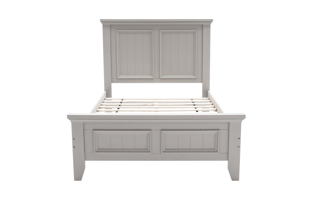 Everly Panelled Double Bed Frame