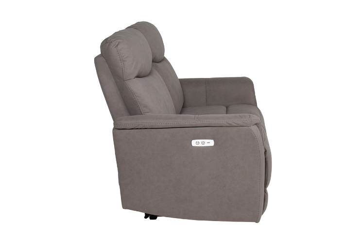 Cassandra 2 Seater Electric Recliner | Grey