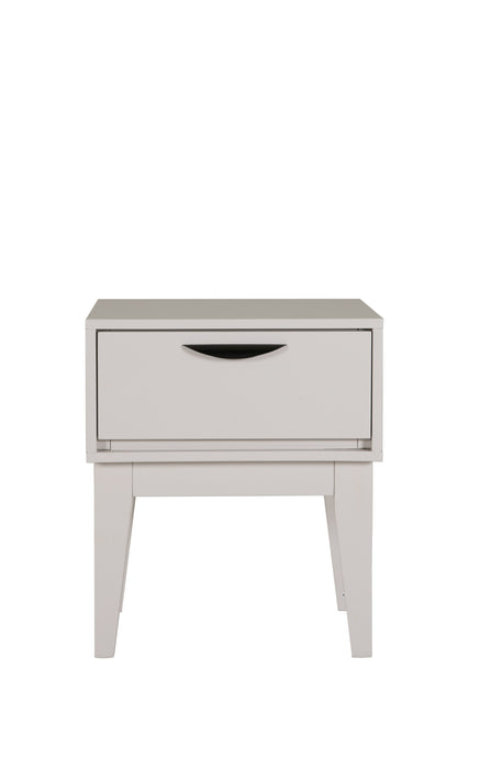 Shelby 1 Drawer Beside Locker | White