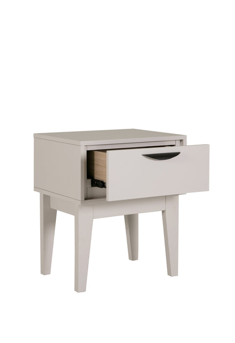 Shelby 1 Drawer Beside Locker | White